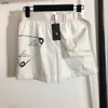 Shorts de grife feminino marca roupas de verão calças moda triângulo respirável senhoras casual tamanho asiático S-L mar 14 88xt