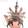 3D-пазлы 3D-металлические головоломки DIY Модельный комплект Съемный 3D-пазл подходит для детей 10-12 лет Украшение рабочего стола Скорпион 240314