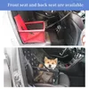 Borsa per seggiolino auto per animali domestici Cestino impermeabile Amaca pieghevole Borsa di alta qualità per cani di gatto Borse a rete da viaggio di sicurezza 240309