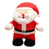 Wholesale cute Santa Claus plush toys children's games playmates holiday gifts room decoration claw machine prizes kid birthday christmas gifts