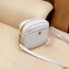 Storefront Nuova borsa fotografica con motivo litchi per donna monospalla Moda Instagram semplice tracolla con fibbia piccola quadrata alla moda