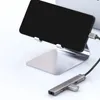 Portable USB C Extender Type Dock Station 4 In 1 HUB USB2.0 OTG With 3.5mm