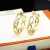 Metal Designer Earings 18K Gold Plated luxury earrings sunglasses Letter Stud Earrings fashion Jewelry Wedding Party Girls