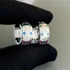 designer oorbellen oorknopjes luxe 925 zilveren designer oorbel letters sieraden dames huwelijksgeschenken