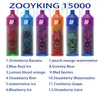zooy king 15000 puff 15k Puff disposable e cartridges 26ml Preloaded 650mAh Rechargeable PenDisposable Vape 2%3%5% disposable vape. Overseas warehouse.
