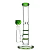 Narguilés en verre capiteux Bongs colorés Triple BeeComb Perc Birdcage Percolateur 10 pouces Dab Oil Rigs Tuyaux d'eau avec joint de 14 mm WP-525