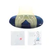 カーシートカバーCMDONUT SHAPED FORMA MEMORY FOAM PAD HEMORRHOID TREAT BIG RELIEVE PAN TAILBONE COCCYX SOFT PILLOW