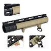 Magap Armor Mlok12 Pieces+Hand Guard and Hand Blocking Module Decorative Wood Guard Lämplig för MLOK -system