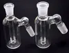 Yüksek kaliteli cam kül yakalayıcı 14mm 18mm 90 derece Cam Bong Ashcatcher Bong Bugbler Ascatchers Su Boru Zz