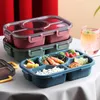 Dinnerware Bento Box Style Container Storage Lunch For Kids With Soup Cup Japanese Snack Insulated CNIM