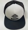 Chaopai Rhude Brief Geborduurde Baseball Cap Outdoor Zonnescherm Hoed Eend Tong Heren en Dames Gebogen Eaves