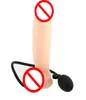 Jouets anaux sexe grand gode gonflable réaliste Super grande taille pénis coq pour les femmes produit adulte Machine1695649