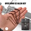 8/11 PCS Allen Wrench L-Type Metric/Imperial Inch Key Hexagon Short Arm Tool Set Portable Reparation Hand