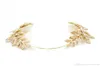 Vintage bandeaux de mariage accessoires de cheveux feuille d'or avec perles strass femmes bijoux de cheveux diadèmes de mariage bandeaux de mariée H4518932