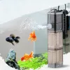 Accessories Aquarium Filter Pump 4 In 1 Fish Tank Submersible Air Oxygen Internal Pump aquarium air pump Wave pump aquarium powerhead pump