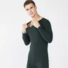 Sous-vêtements thermiques pour hommes, ensembles de vêtements épais et longs pour l'hiver, chauds