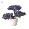 Decoratieve bloemen kunstmatige planten dennen bonsai kleine boompot neppot ornamenten voor woningdecoratie el tuindecoratie