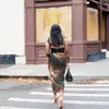캐주얼 드레스 천사 인쇄 긴 드레스 여성 패션 메쉬 패치 워크 O- 넥 슬리브 슬림 최대 파티 Y2K 스트리트웨어 의상