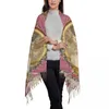 Scarves Fashion Aux Forges Pubsel Eşarp Kadınlar Kış Sıcak Şalları Sarar Lady Boucher Rococo Rönesans