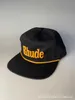 Autumn/winter New Correct Version High Quality Rhude American Fashion Brand Hat Mens and Womens Sunshade Truck Summer