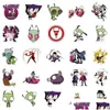 Bilklistermärken 50st/Lot Animation Alien Invader Zim Iti Sticker Dekorativ anteckningsbok skateboard hjälm Kids Gift Toy Collection Waterpro Otdoh