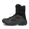 Stövlar Mäns militärstövel Kombat Mens Ankle Tactical Army Male Work Shoes Winter Clambing Mountaineering Storlek 39-48