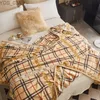 Blankets Wholesale Super Soft Flannel Blanket Summer Thin Air Blanket Office Nap Blankets Simple Modern Shan 240314