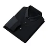 Suéteres para hombres Suéter para hombres Estilo de negocios formal de mediana edad A rayas con felpa Cálido Punto de manga larga Jersey Cuello de camisa