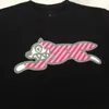 Lato krótkie rękawie Hip Hop Fathing Dog Print T-shirt luźne streetwear harajuku vintage damskie ubrania Y2K Ubrania Kawaii Top 240312