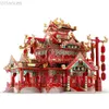 Rompecabezas 3D Piececool 3D Metal Puzzle -Restaurante DIY Ensamblar Rompecabezas Modelo de Juguete Kits de Construcción Regalos de Navidad y Cumpleaños para Adultos 240314