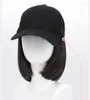 قبعات الكرة Meetlife Baseball Cap مع قصر شعر مستعار Bob Bob Typer Travel Travel Beach Hat القابلة للتعديل