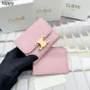 nEW 24SS mirror Designer Wallets DHgate Luxury TRIOMPHES Womens mens purse and handbag Leather passport id Card Holders key pouch keychain zippy Coin Purses Wallet