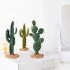 Decoratieve bloemen 3 stuks kunstmatige cactus decor realistische nepplanten cactussen binnenhuis