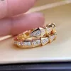 Designer Ring Gold Silver New Ladies Rope Knot Luxury With Diamonds Fashion Rings for Women Classic Jewelry 18K Gold Plated Rose Wedding Wholesale