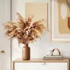 Decorative Flowers Boho Home Decor Bouquet Natural Dried Plants Pampas Grass Wedding Floral Arrangements Living Room Table Decoration