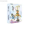 3Dパズルピクチャーキングダム3DメタルナノパズルQingluan Fairy Lantern Model Kit