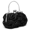 Evening Bags Handbag Women's Tote Bag Rose Flower Pattern Clutch Party Bridal For Women Bolsa Feminina Bolso Mujer