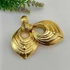 EMMA Sell Italian Gold Color Earring Geometric Statement Big Drop Female Oversize Bold Jewelry Accessory 240305