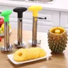 Éplucheur d'ananas en acier inoxydable Accessoires faciles à utiliser Trancheuses d'ananas Couteau à fruits Cutter Corer Slicer Outils de cuisine 1PCS 2011281w