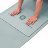 Tapis de yoga en caoutchouc naturel PU Support plat Mini coussin auxiliaire portable Coussin de genou antidérapant Tête de méditation Exercice de sport à l'envers 240307