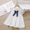 Robes de fille Summer Little Robe Korean Style Lady Child's Child's Jirts Middle Small Soft Skin Friendly