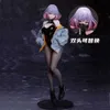 Action Toy Figures Astrum DesignLUNA Luna Figure GK Trendy Toy Model Anime Character Sexy Black Pink Mask Girl Action Figure PVC Peripheral Gift ldd240314