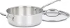 Conjuntos de panelas Cuisinart 77-10P1 Conjunto de coleção de 10 peças Chef's-Classic-Stainless Cozinha antiaderente