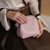 Kozmetik çantalar çanta düz renkli sahte deri makyaj su geçirmez iş gezisi tuvalet fermuar kapanış kadın çanta