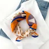 Luxury Print Silk Square Scarf Women Hairband Foulard Neck Scarves Small Wraps Lady Design Horse Neck Tie Handkerchief246w