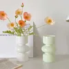 Вазы ins ins retro vase vase simple glass bottle platen