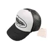 مصمم قبعات الكرة Corteizs Capscrtz Trucker Hat American Flash