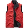 メンズタンクトップメンズアウトドアウエストコートジャケットPography Camping男性服GILET KAPITAL WORK SOREVERSESS VESTS SUMMER GILETS MAN