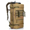 Sac à dos Top qualité 50L militaire tactique mâle Camping Trekking alpinisme sacs à dos hommes randonnée sport sac de voyage