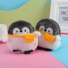 Backpacks Cute Penguin Plush Mini Wallet Soft Cartoon Penguin Plush Coin Purse Women Storage Bag Girls Kids Lovely Valentines GiftsL2403